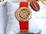 Replica Cartier Ballon Blanc de Cartier Ladies Watch 33mm Rose Gold